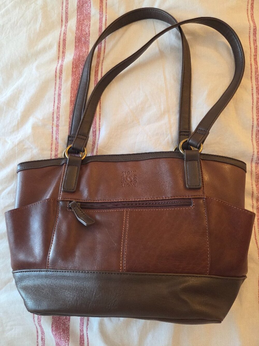 Stone & Co. Leather Handbag